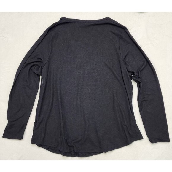 Athleta Wind Down Sleep Top in Black 2X - Picture 4 of 7